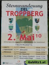 Troppberg Sternwanderung 2. Mai 2010