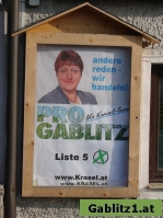 Plakat Pro Gablitz - Ihr Krasel Team