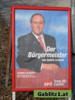 Plakat SPÖ Gablitz 2010